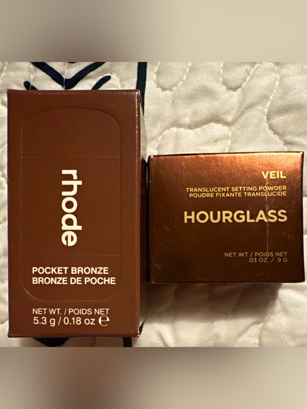 RHODE Pocket Bronze Mini in Bronze Brown